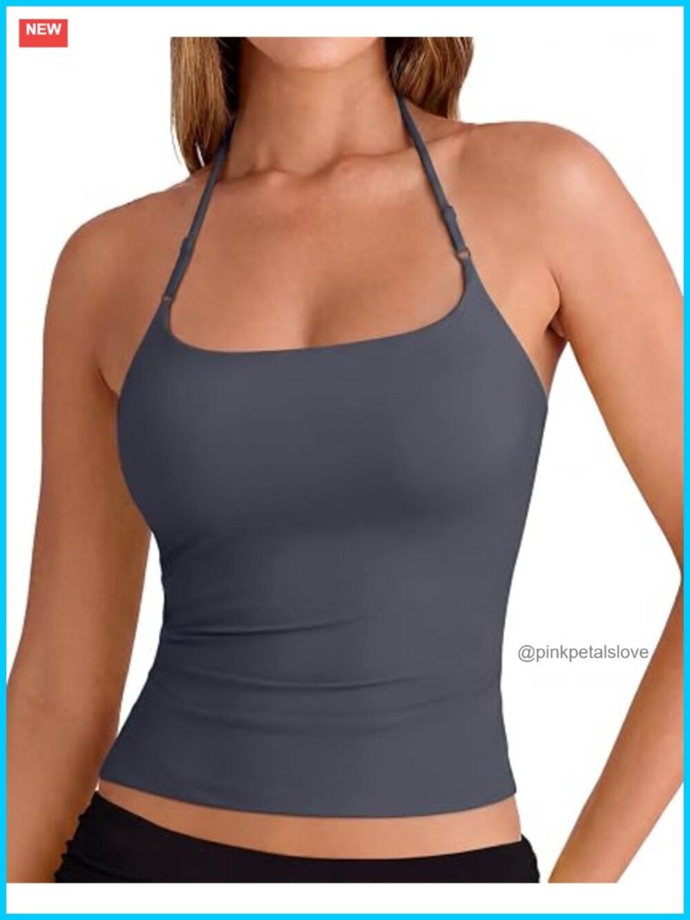 Double Lined Tank Top Backless Going Out Camisole Crop Top